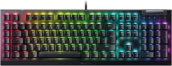 Razer BlackWidow V4X - mechanical gaming keyboard - Razer Snap Tap - Chroma RGB (click mechanical switches, 6 special macro keys, Wristrest) TR layout | Black