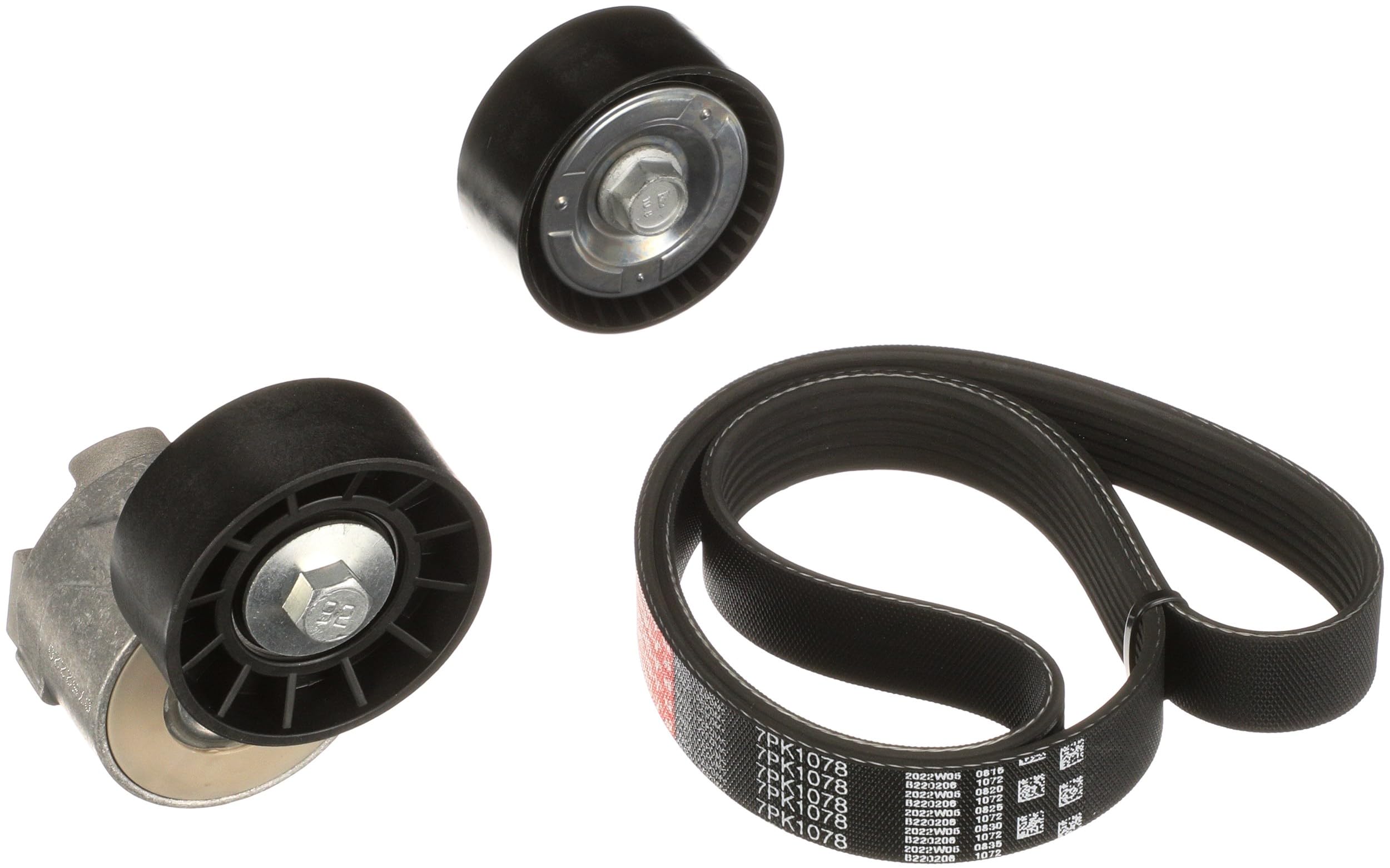 Gates Kit Cinghie Poly-V K027PK1078 Gomma-image