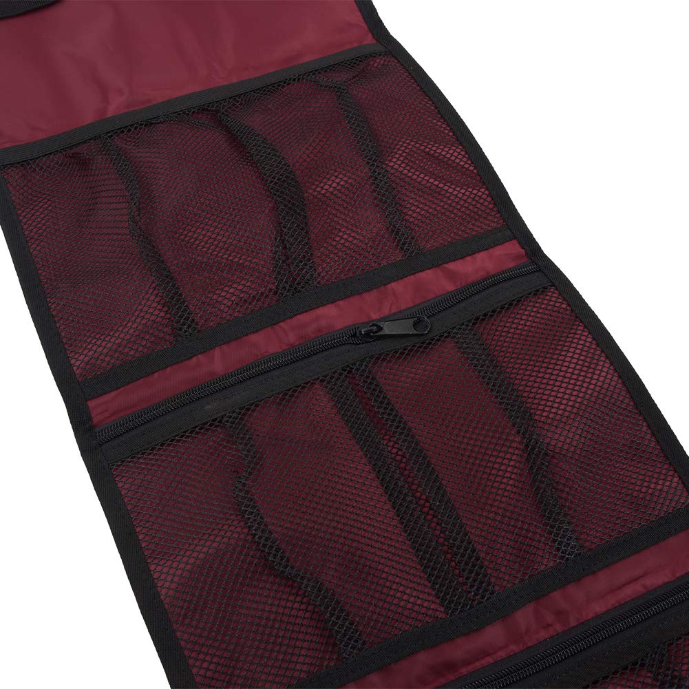 Sonew Bolsa de Almacenamiento de Equipo de Escalada de Nailon Rojo Versátil con Bolsa Colgante Rápida para Exteriores