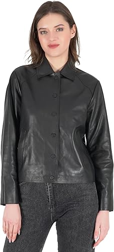 Miniatura 2 de Chaquetas de cuero para mujer - Chaqueta de cuero real, chaqueta de motociclista para mujer, chaquetas de motocicleta para mujer, chaqueta de moto