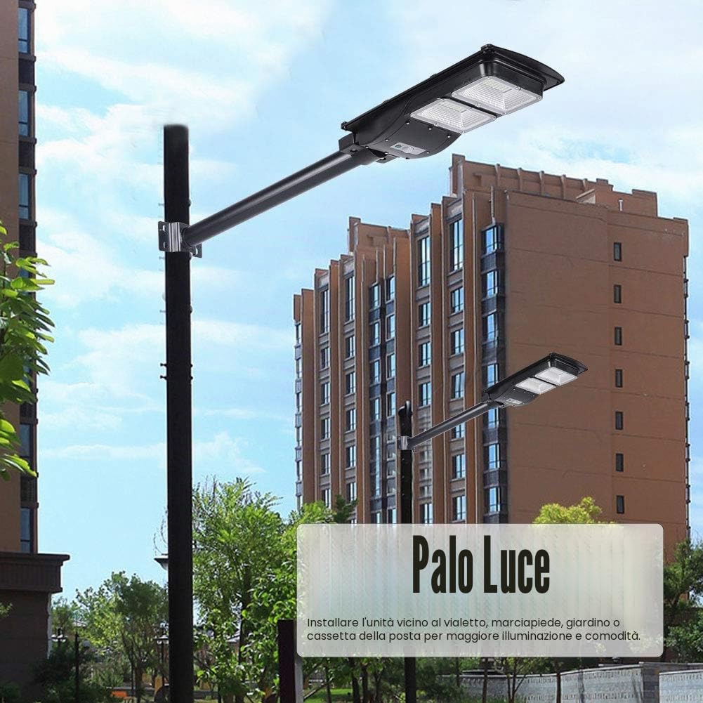 Ejoyous Portalampione, Palo Luce Lampione Portalampada da Parete Portalampione da Parete Palo Portalampada per Esterno Portalampada da Parete 50 Cm