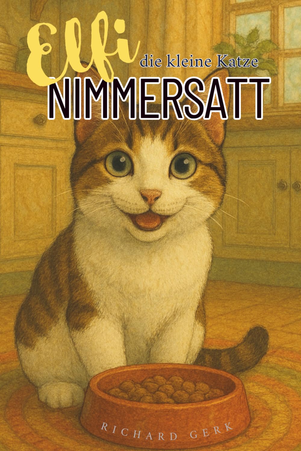 Elfi, die kleine Katze Nimmersatt - mit QR: Geschichten über eine hungrige Kuschelkatze