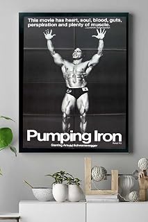 Postermanya (pster17687) Pumping Vücut Geliştirme Body Building Fitness Kanvas Tablo 30 x 40