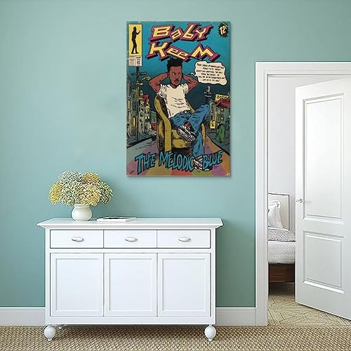 Miniatura 4 de Baby Keem The Melódico - Póster artístico de cómics para dormitorio, lienzo estético, decoración de pared, 24 x 36 pulgadas (23.6 x 35.4 in)