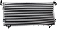 Vista 23 de TRQ Condensador de aire acondicionado A/C Compatible con Nissan Altima 1998-2001 NI3030101 NI3030103