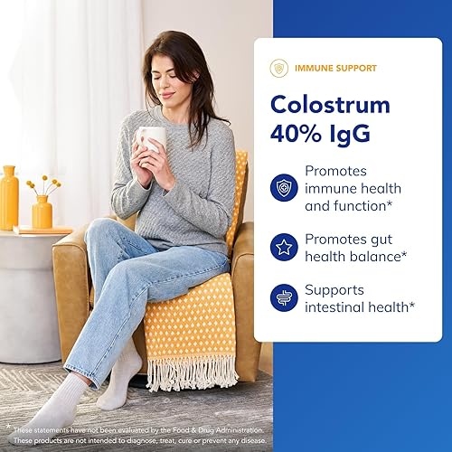 Vista 10 de Pure Encapsulations Calostro 40% IgG altamente concentrado apoyo inmunológico 90 cápsulas