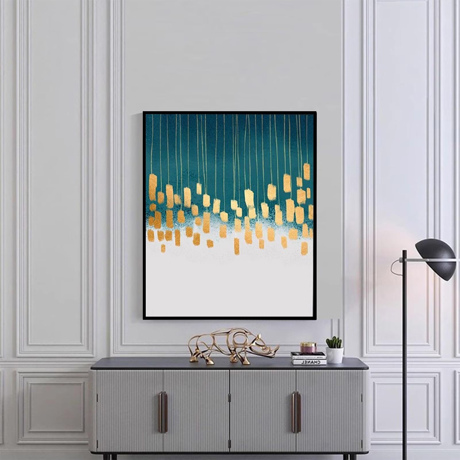 Copri Quadro Elettrico Decorativo Copertura Decorativa Moderna Scatola Copertura Decorazione Dipinti Coperchio Decorativo per Scatola Elettrica(G,50x60cm)