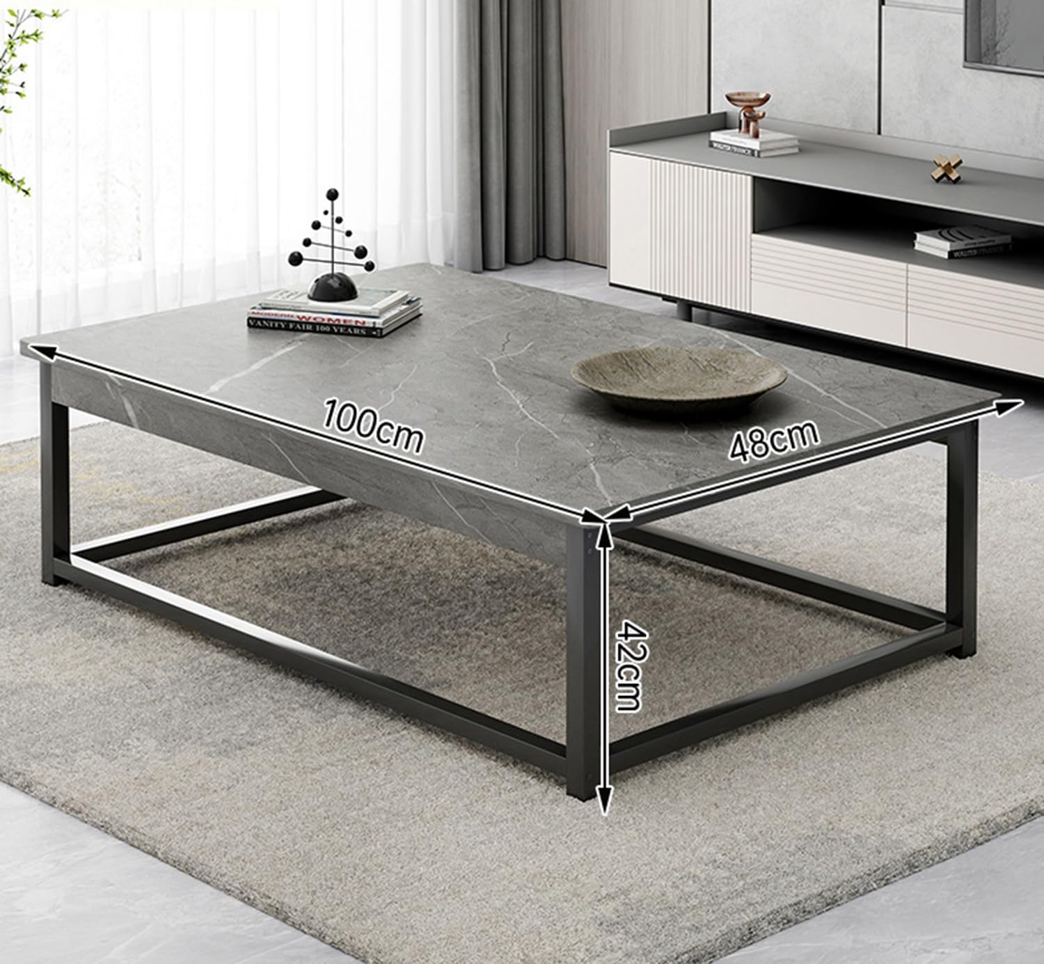 Amazon.co.jp: AFYYDS ローテーブル センターテーブルロ