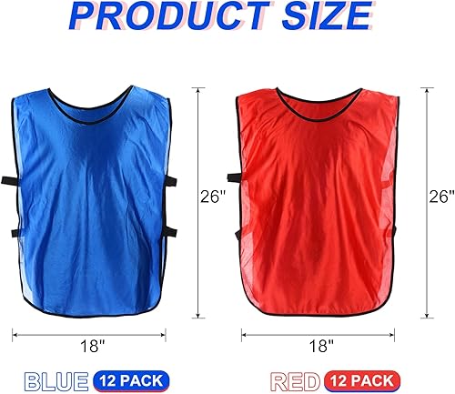 Miniatura 9 de PATIKIL Scrimmage - Chaleco de fútbol Pennies para entrenamiento de fútbol, deportes de equipo, pinnies camisetas de práctica de fútbol para adultos