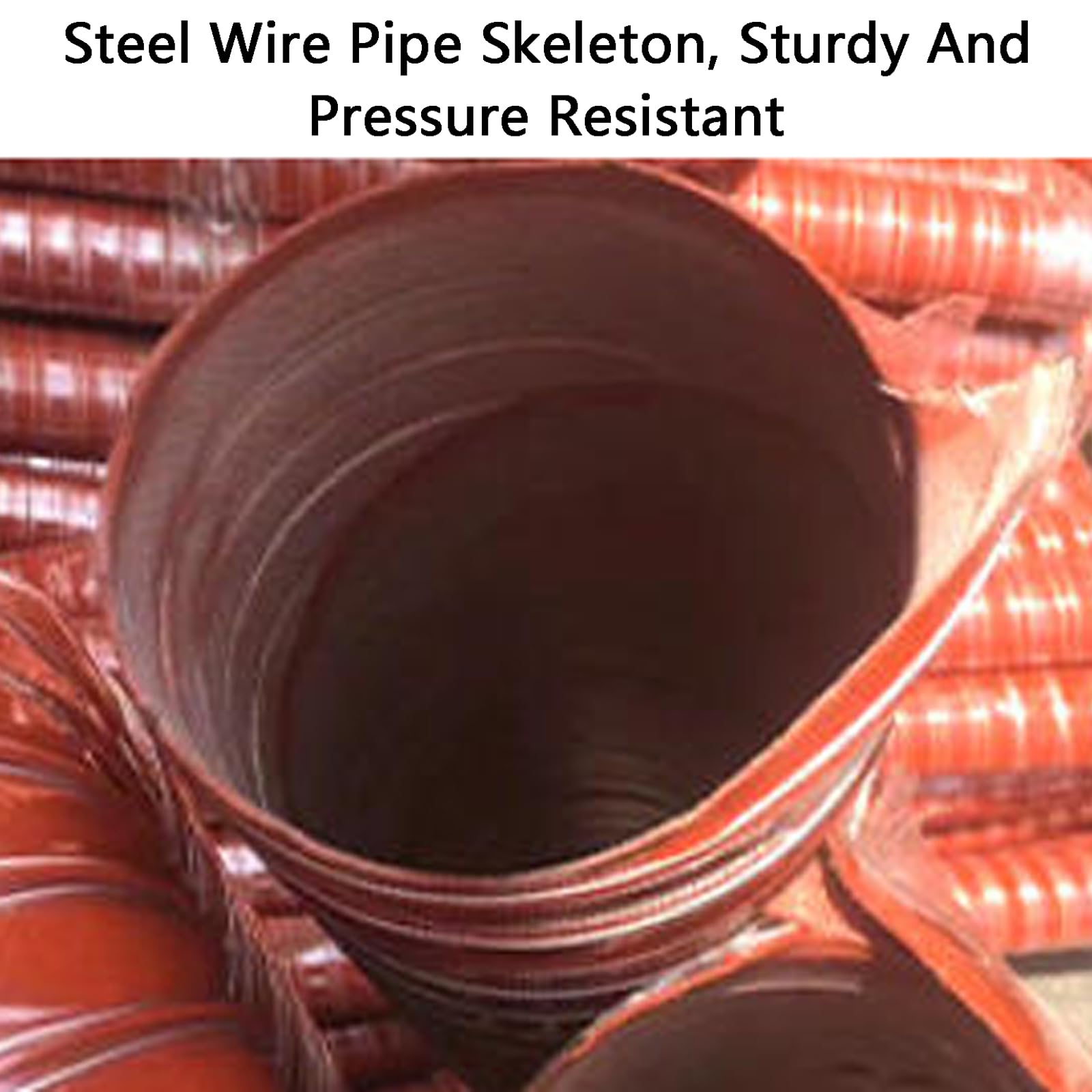 Manguera ExtraccióN Flexible​,Tubo Salida Gases Calentador,Tubo Campana Extractora,Tubo Flexible Campana Extractora,Conductos Alta Temperatura,Tubo Flexible Conducto Salida Aire