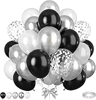 Vista 8 de Globos Azul Polvoriento y Rosa, 50 piezas Globos Retro Rosa y Azul, Globo de Oro Rosa Metálico Claro para Niña Niño Fiesta de Cumpleaños Boho Baby