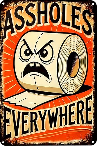 Miniatura 8 de Letrero de metal retro para baño, póster de baño con texto en inglés "Best Seat", decoración artística de pared para baño, baño, bar, cafetería,