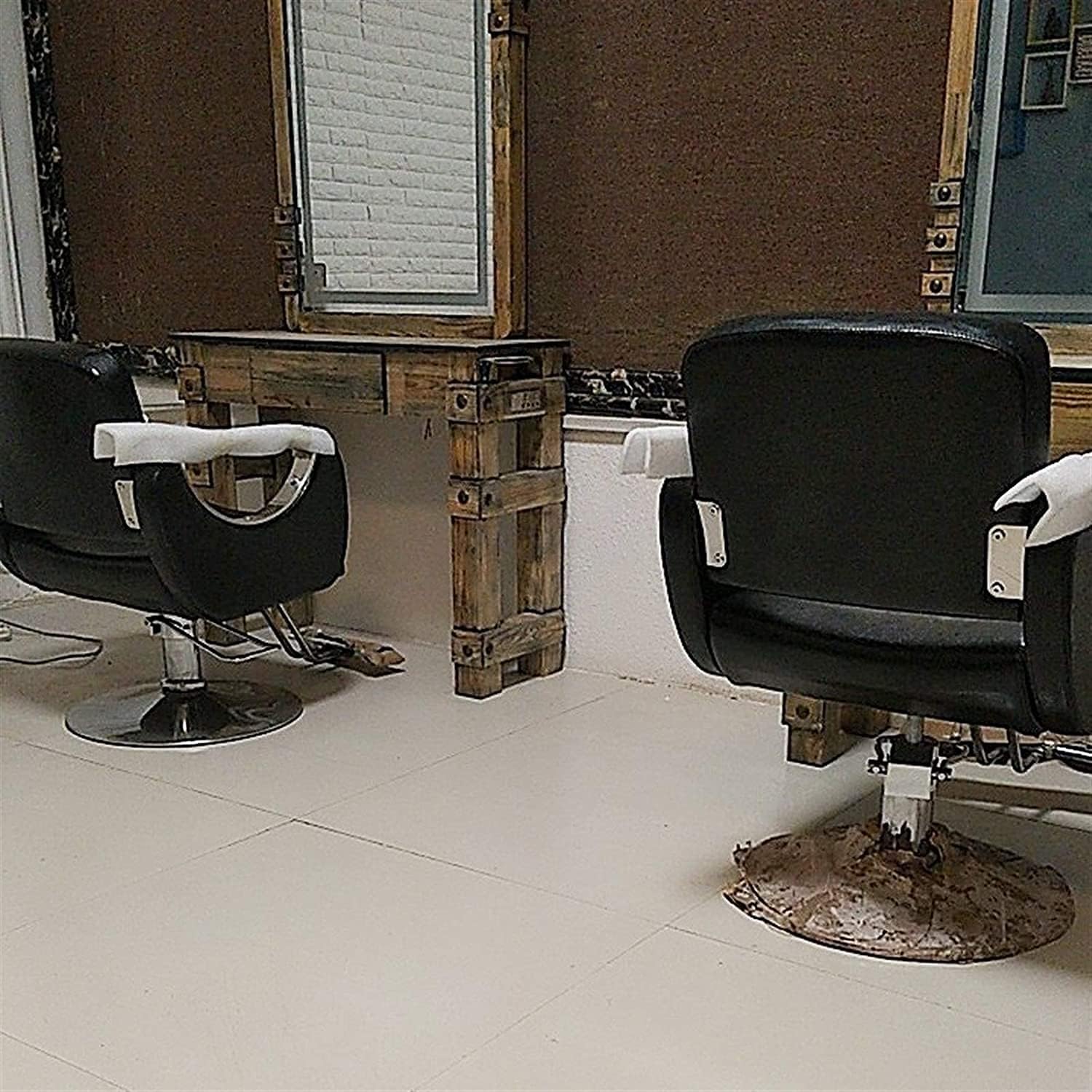 Hair Salon Chair Styling Salon Recliner Beauty Shop Chair Hydraulic Hair Styling Chair Salon Spa Shampoo Beauty Shop Chair Tattoo Chair (A)
