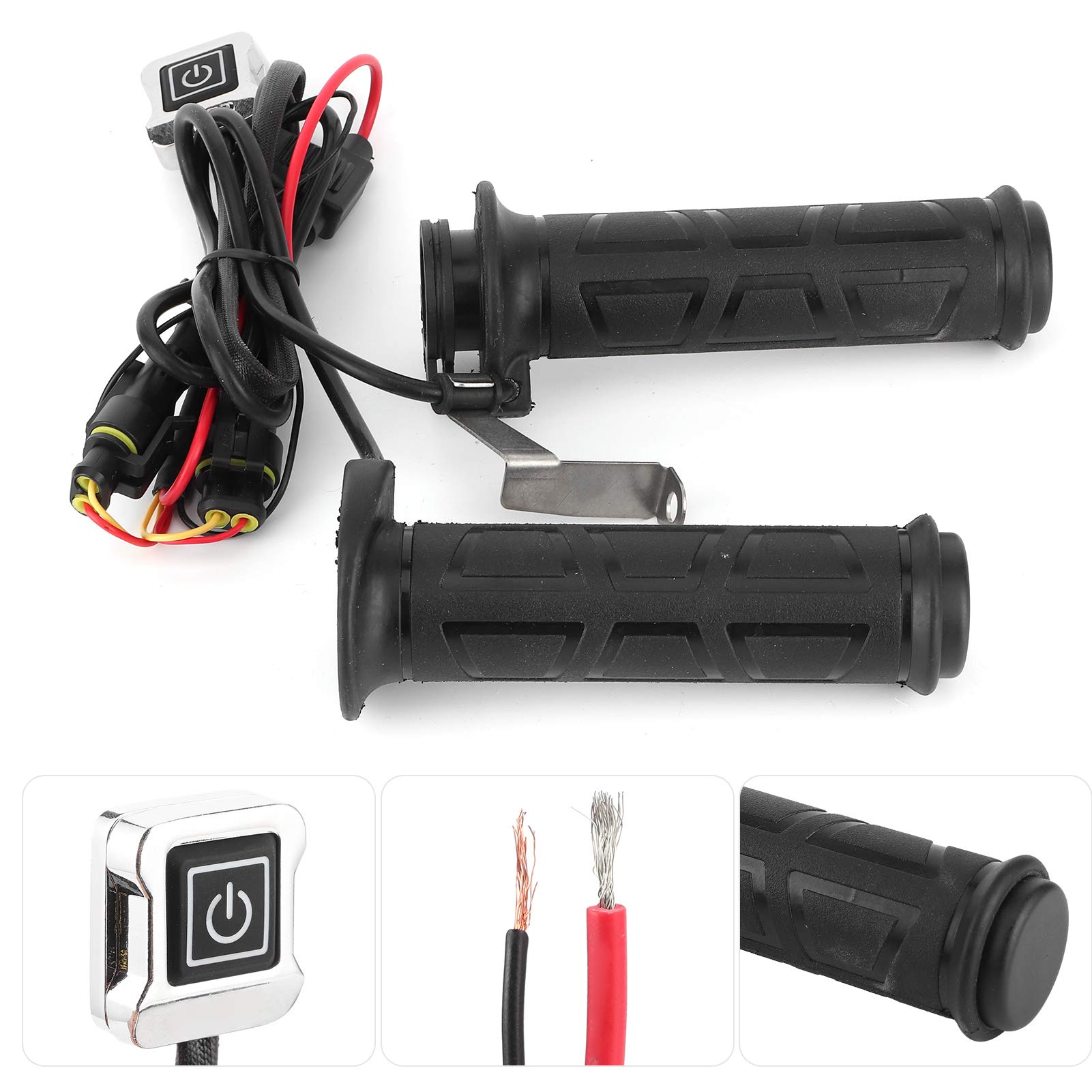 Yctze 7/8 '' Zdejmowane podgrzewane manetki Ogrzewane manetki motocyklowe Podgrzewane manetki sportowe Podgrzewane manetki z regulacją temperatury