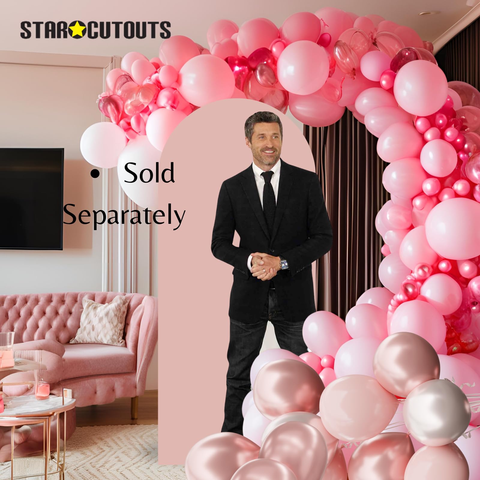 PATRICK SWAYZE (GREY Suit) Silhouette En Carton Grandeur Nature EUR 67,53 - FR