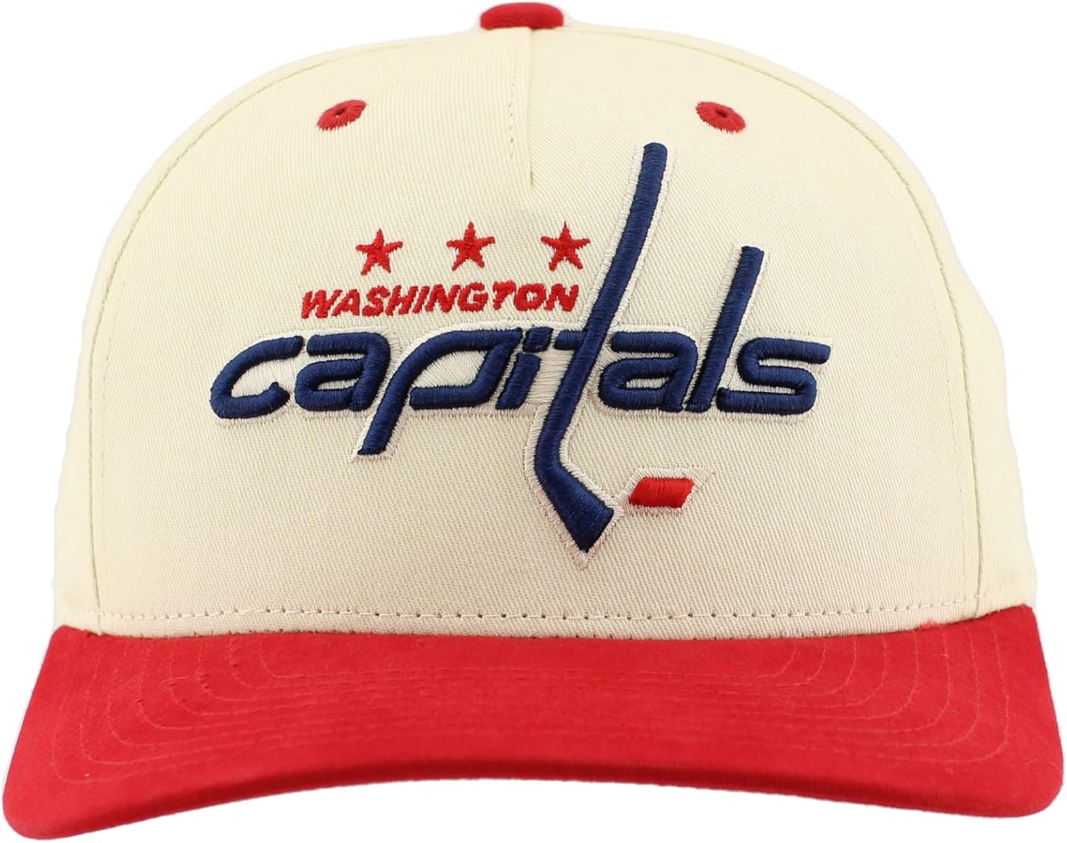 ZHATS NHL Unisex-Adult NHL Officially Licensed Adjustable Snapback Hat Marquee Ivory