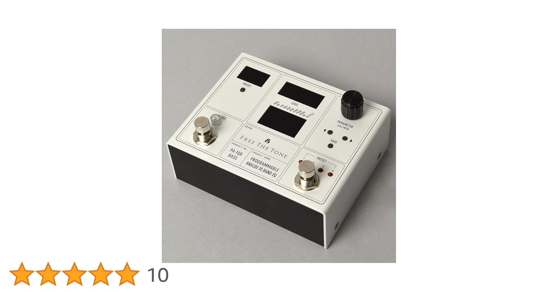 PA-1QB イコライザー　エフェクター Amazon | Free The Tone PA-1QB PROGRAMMABLE ANALOG 10 BAND EQ