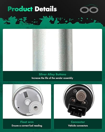 Miniatura 3 de SCITOO Compatible con bomba de combustible GSS342 Conjunto eléctrico de alto rendimiento para Acura para Honda para LEXUS para Mazda