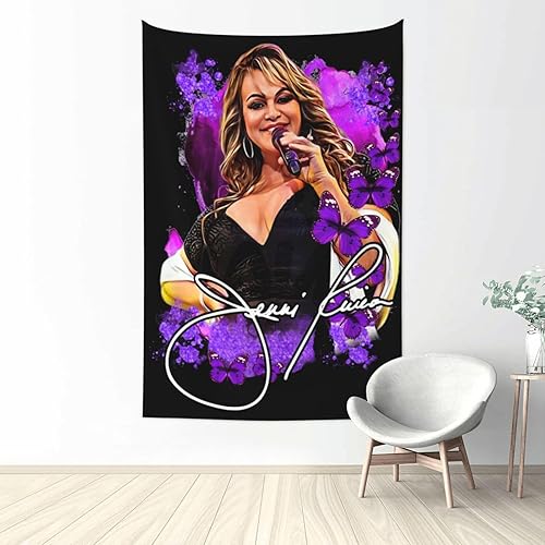 Miniatura 1 de GJRESOU Tapiz Jenni Singer Rivera para colgar en la pared, póster para sala de estar, dormitorio, dormitorio, decoración de fiesta, 40 x 60 pulgadas