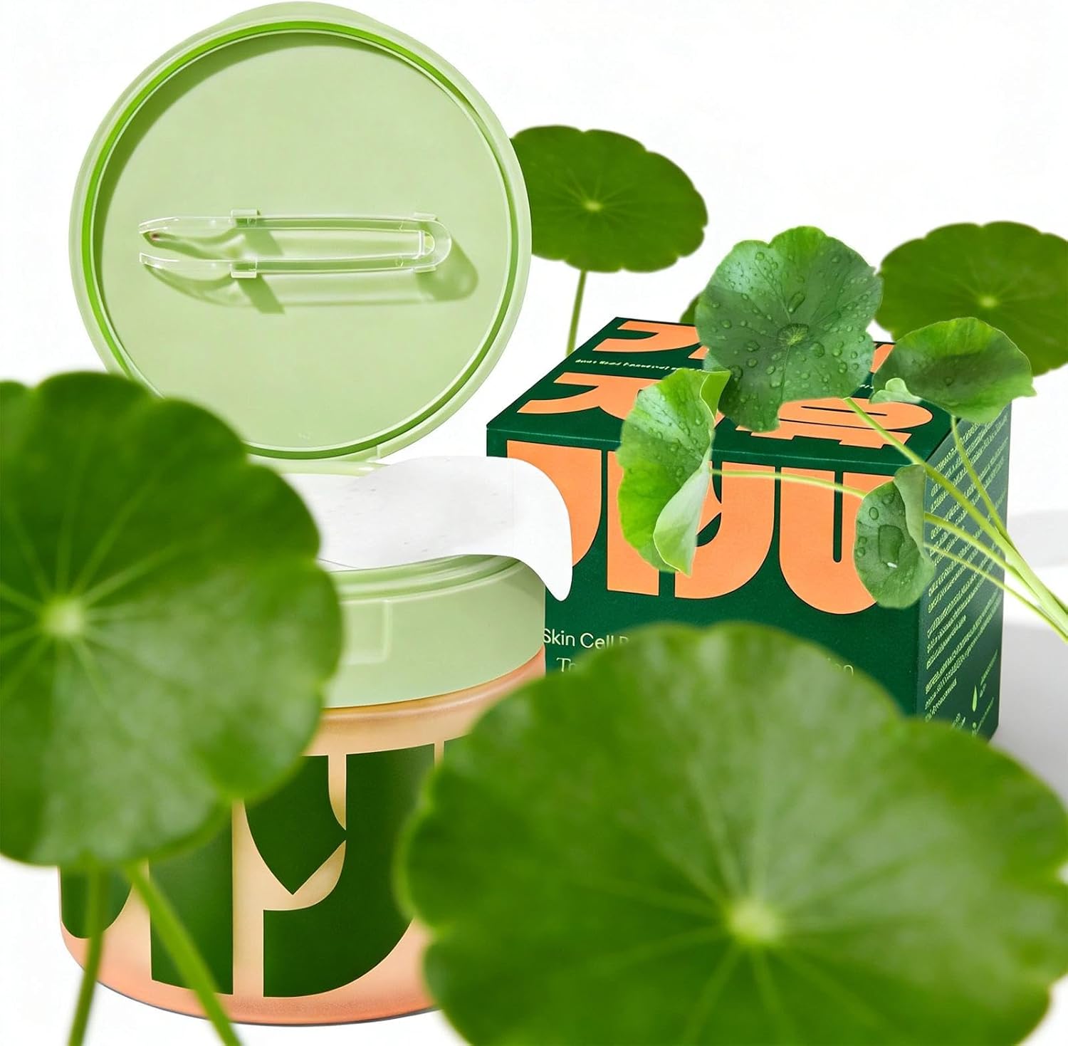 100PCS Centella Face Exfoliator Pads, 2-in-1 Daily Hydrating & Exfoliating, Brightening & Anti-Aging, Even Tone & Boost Firmness, Reduce Wrinkles