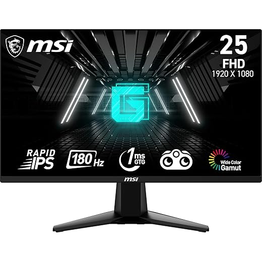 MSI G255F 24,5'' Rapid IPS 180Hz