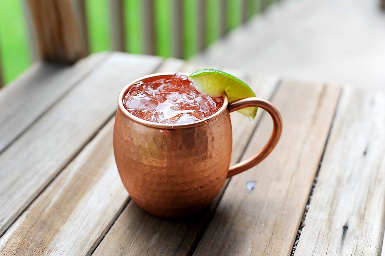 Amazon.co.jp: 本物の銅マグカップMoscow Mule 20オンスGiant Hammered 