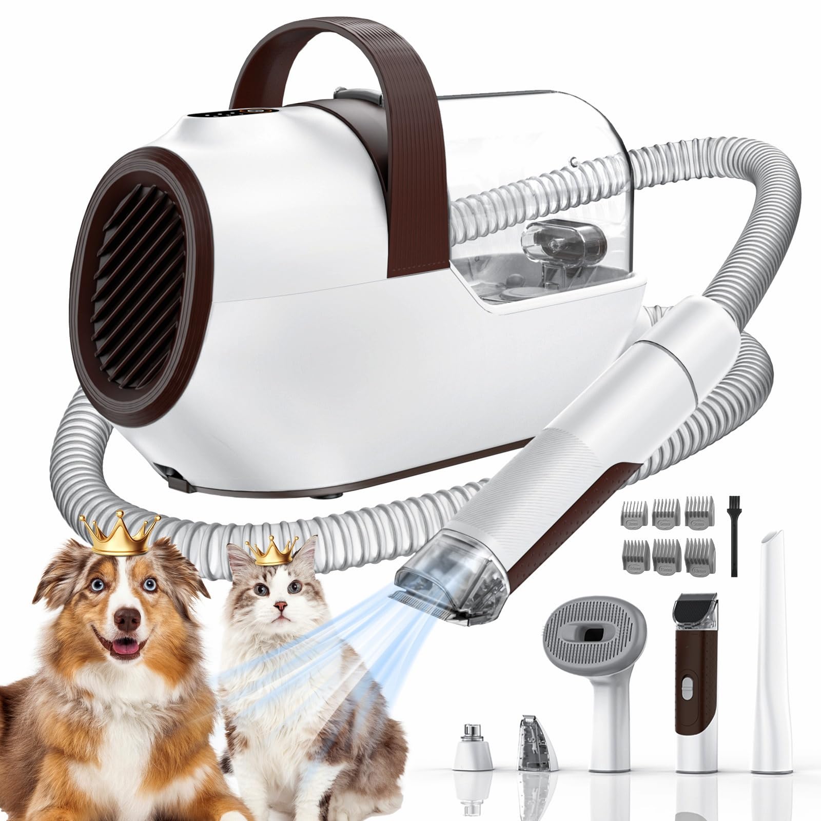 Dog Grooming Vacuum Kit Auburn