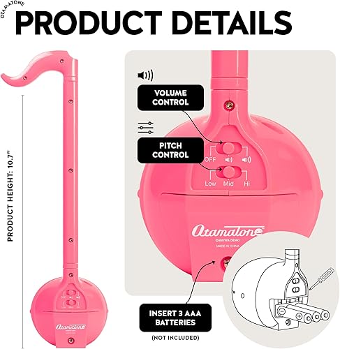 Miniatura 14 de Otamatone Sintetizador de música portátil de instrumentos musicales electrónicos japoneses de Maywa Denki Studio, regalo educativo divertido