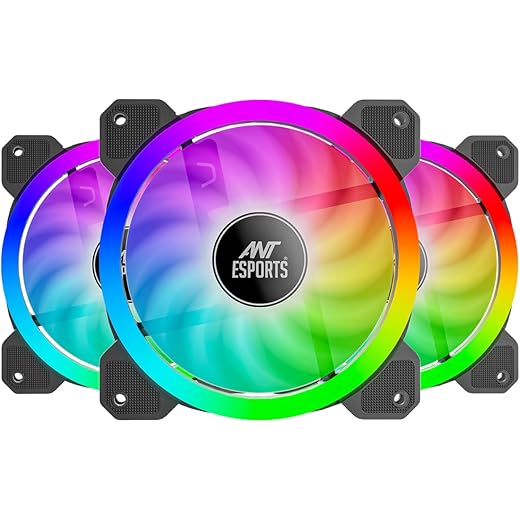 Ant Esports Superflow 120 ARGB Fan Pack of 3