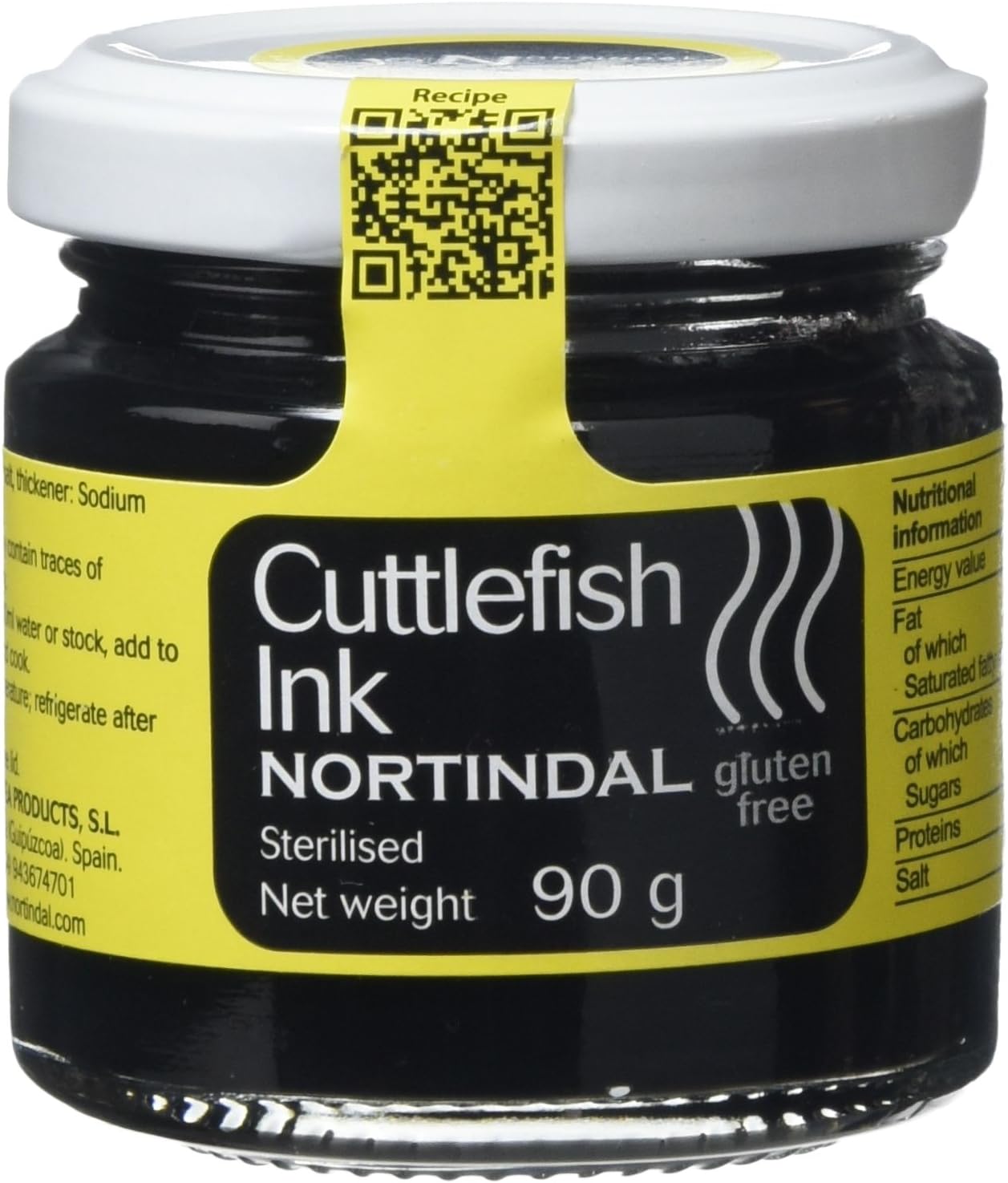 Nortindal Squid Ink 90 g (Pack of 2)