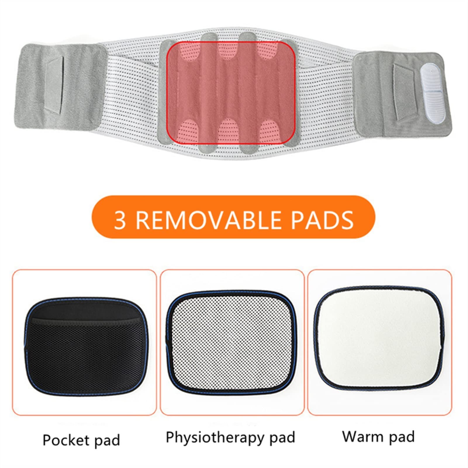 LOREY Benda Lombale Con Massagepelotte, Fascia Per La Schiena - Foto 2