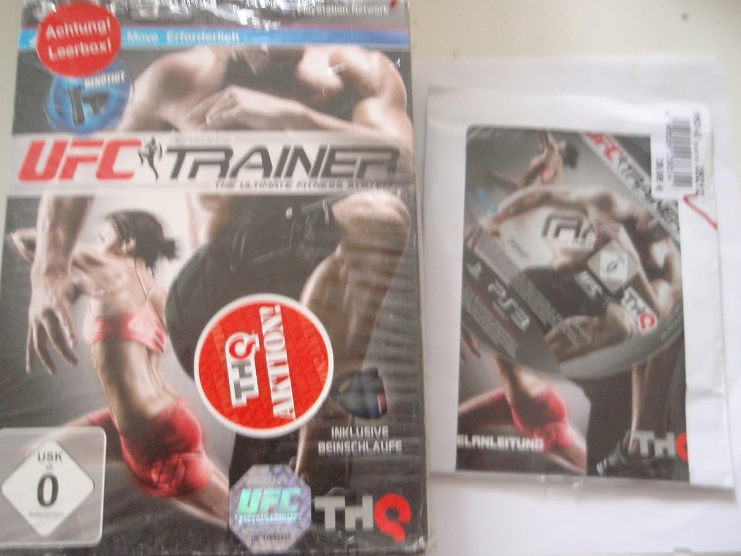 THQ UFC Personal Trainer Leg Strap, PS3 PlayStation 3 Vídeo - Juego...