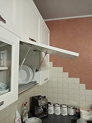 4 Pezzi Molla A Gas Per Mobili - Pistone Idraulico 100N Per Ante E Coperchi, Facile Da Installare - Foto 2