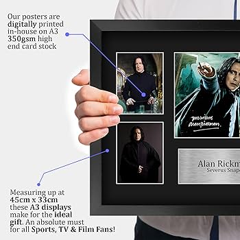 Amazon.co.jp: HWC Trading Alan Rickman ハリー・ポッター