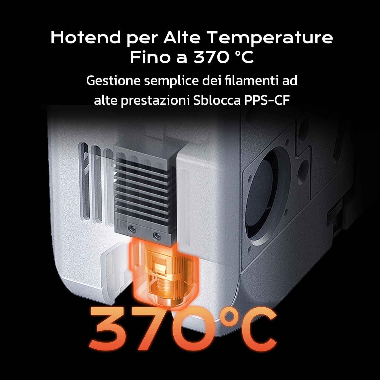 QIDI Q2 Stampanti 3D, Stampante FDM Chiusa, 65°C Riscaldamento della Camera, 600 mm/s, 3 in 1 Filtraggio, AI Fotocamera, Auto-calibrazione & Auto-livellamento, Volume di Costruzione 270x270x256mm