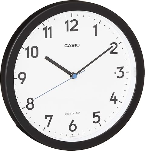 Vista 9 de Casio IQ-24-2JF Reloj de pared de segunda mano analógico azul