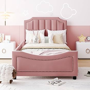 prime-roseさま専用ページ Amazon.com: Weehom Twin Bed Frames with Headboard, Heavy