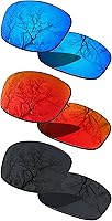 Vista 17 de Set of 3 Replacement Lenses for Oakley Fives Squared OO9238 Pack