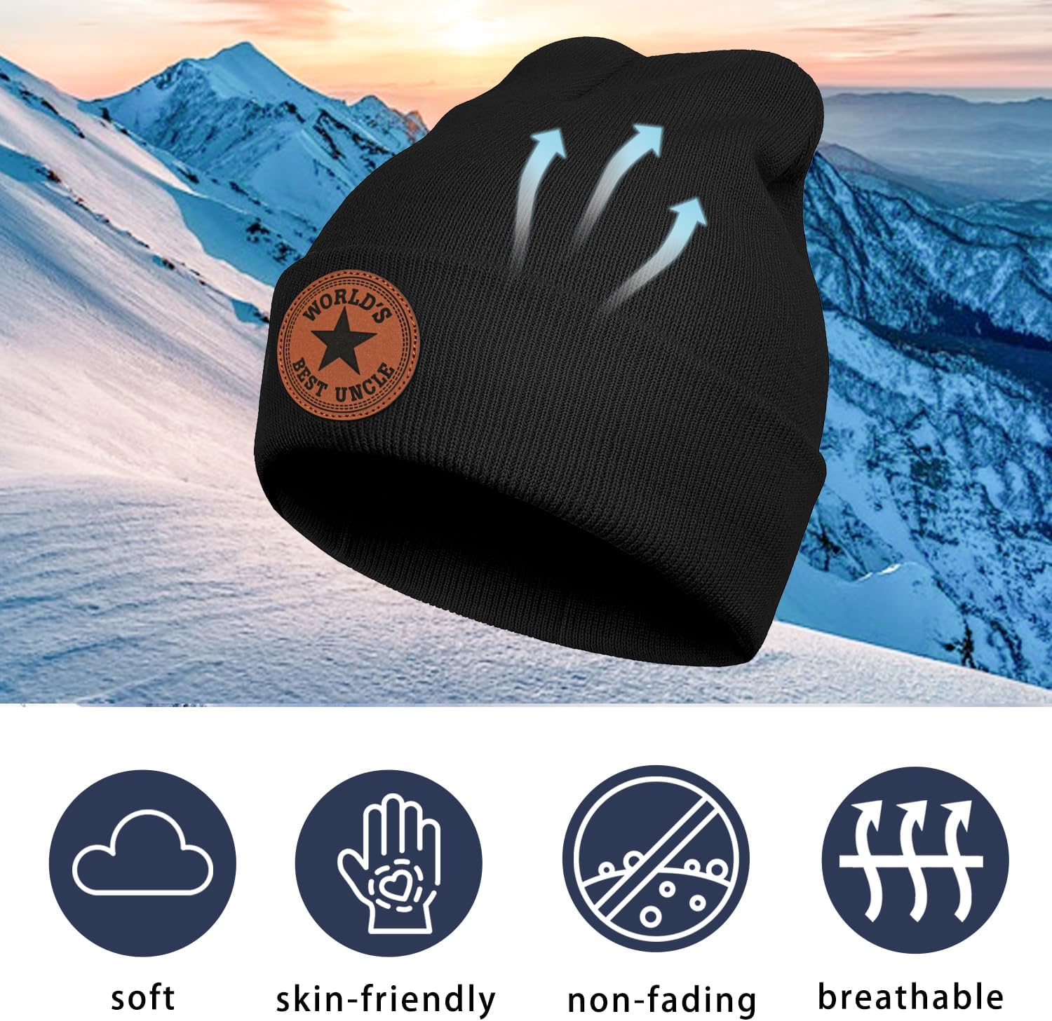 Uncle Gifts for Men Best Uncle Ever Hat - Image 3