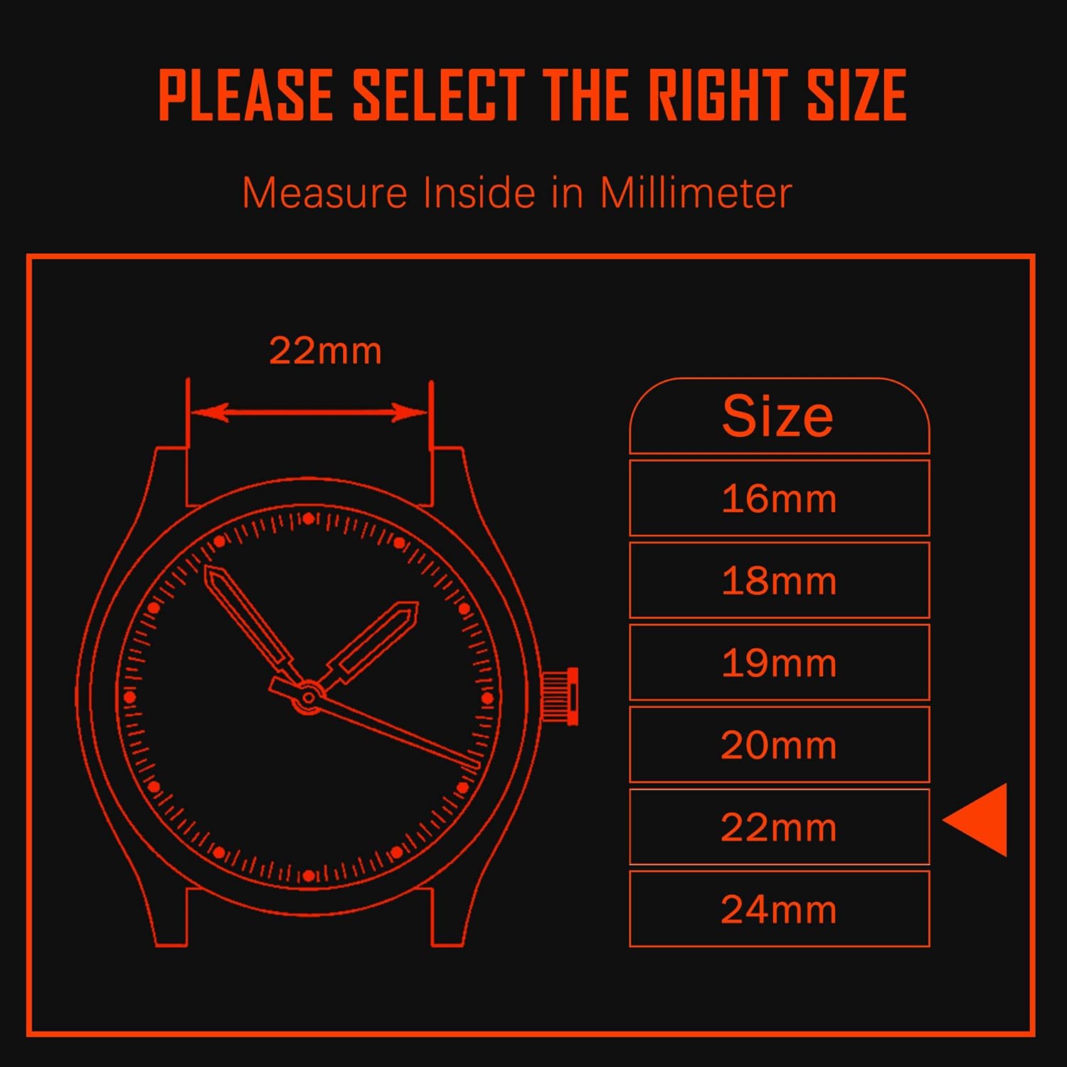 Watch Band 16 mm 18 mm 20 mm 22 mm Metal Watch Band Beautifully Polished Stainless Steel Replacement Strap - Image 4