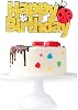 Caterpillar Ladybug Happy Birthaday Cake Topper - Baby Shower Little Spring Butterfly Cake Topper - Ladybug Party Decorations For 1st Birthday girl