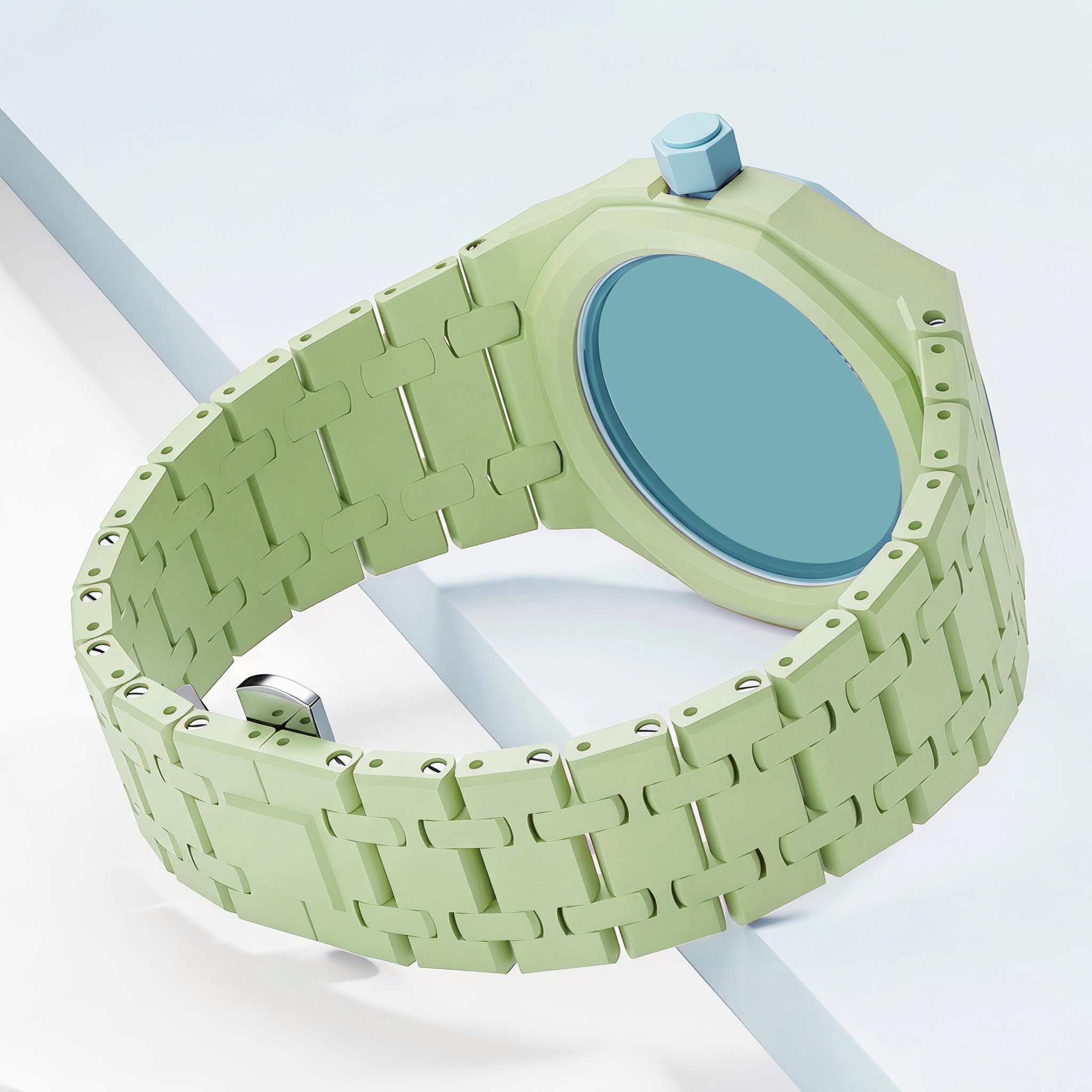 Cinturino biomateriale per Swatch X Royal Pop regolabile uomo donna
