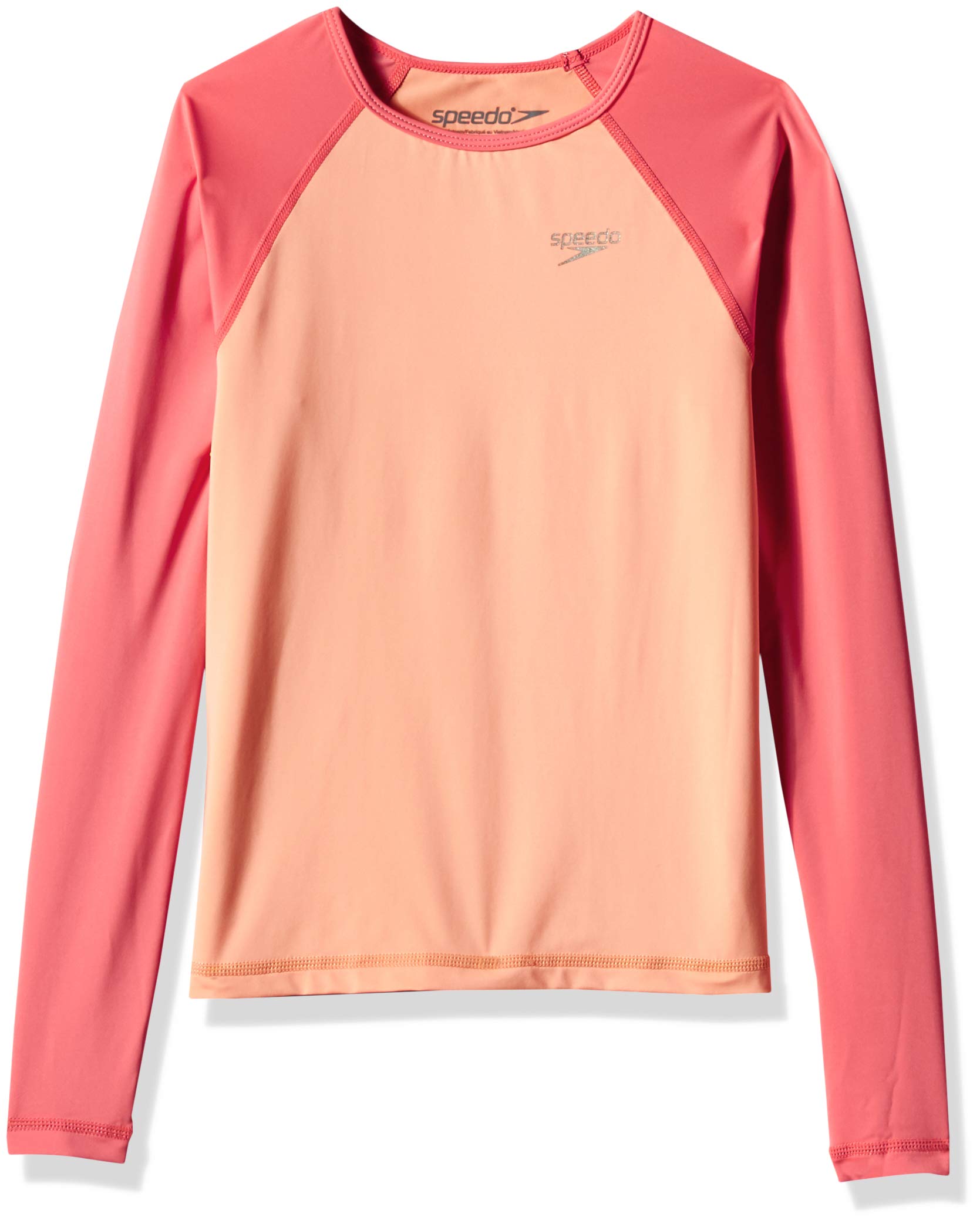 Speedo Girl's Uv Swim Shirt Long Sleeve Rashguard