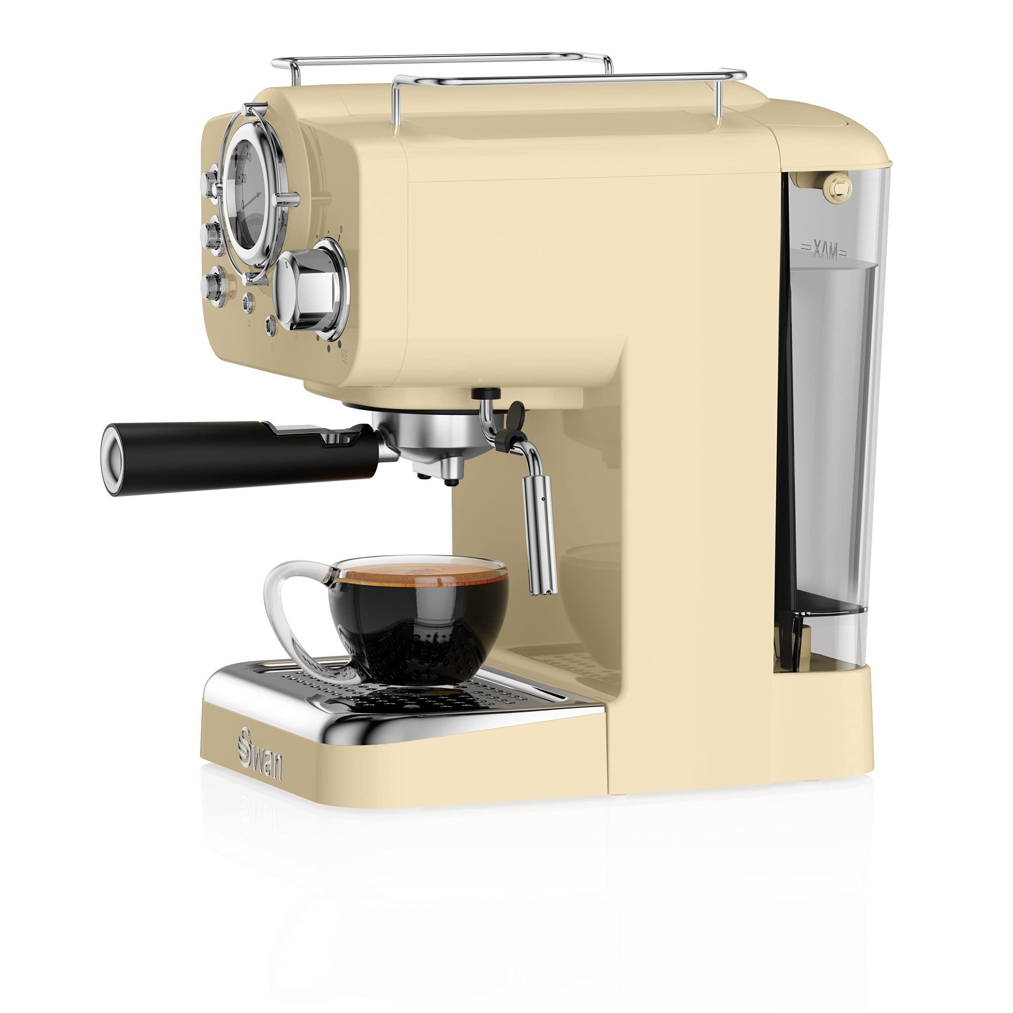 Swan Retro Pump Espresso Coffee Machine 