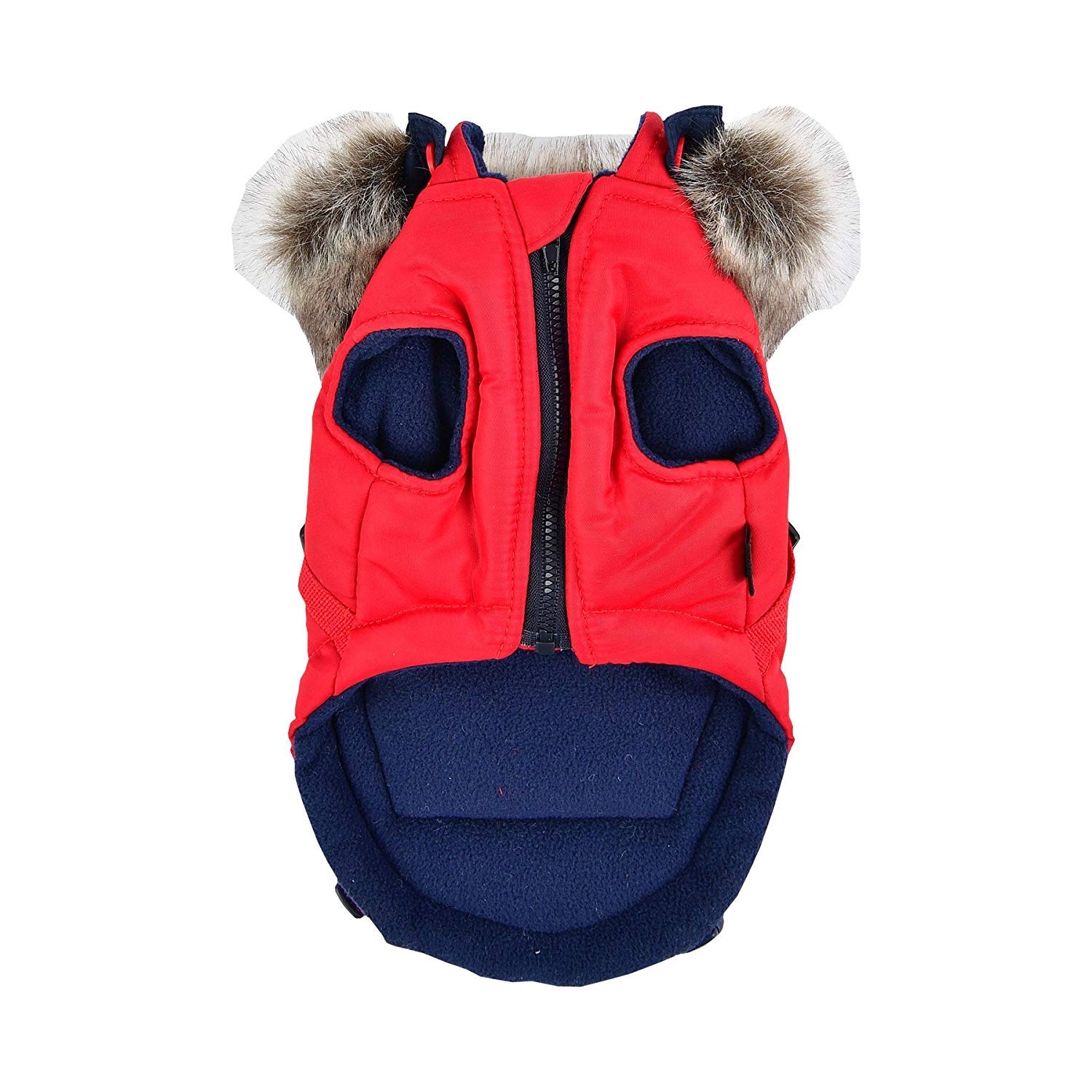 Puppia Orson Płaszcz dla psa - czerwony, XL