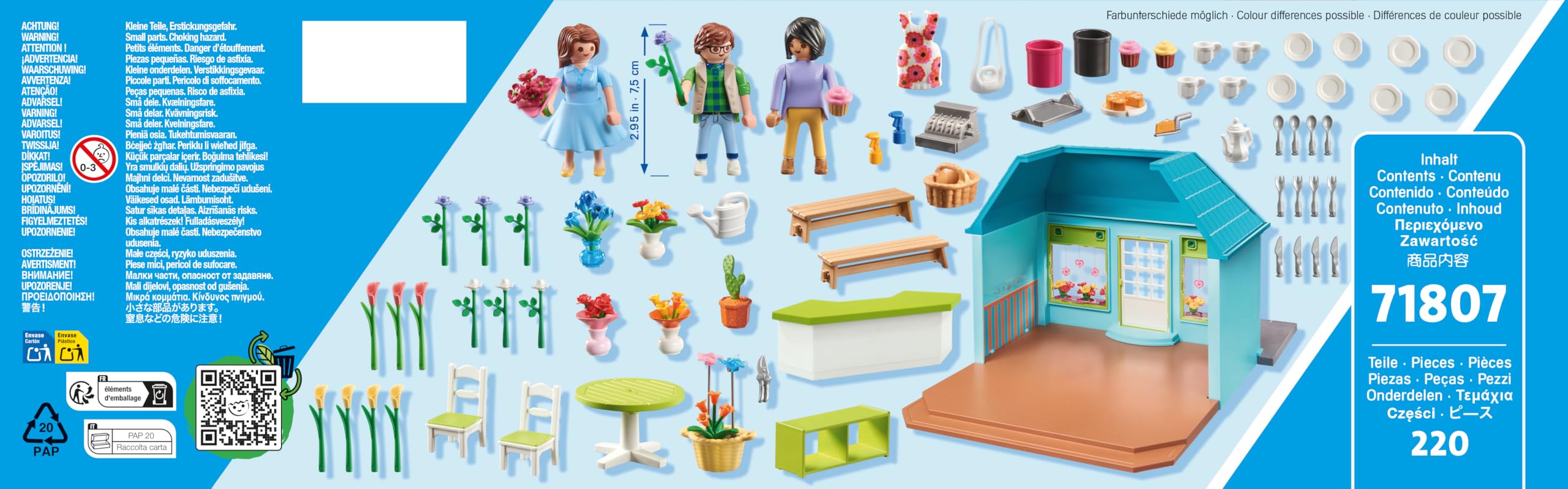 PLAYMOBIL | My Life | Negozio di fiori | Giocattoli per bambini