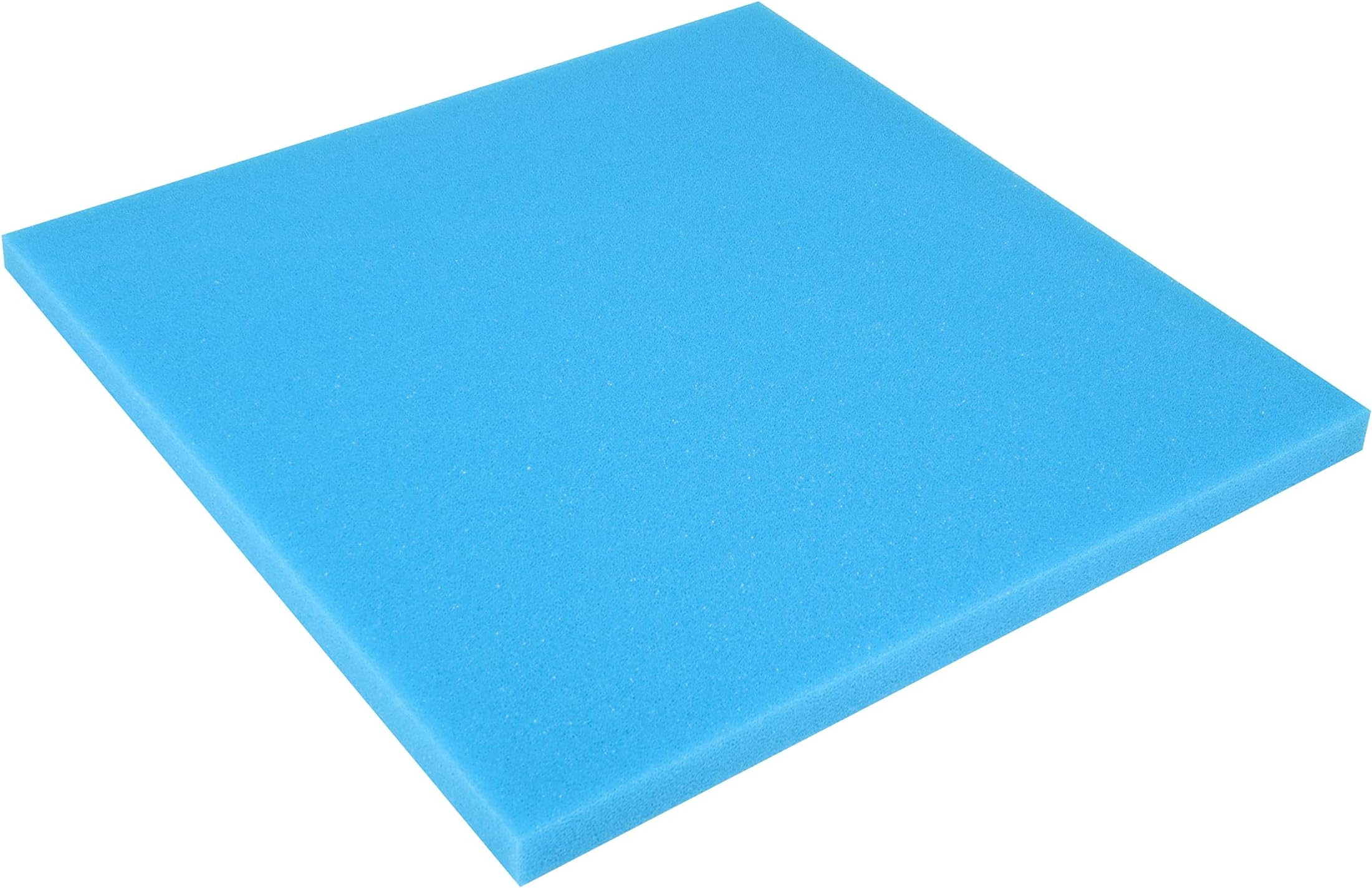 WJMY Filterwatte Aquarium 2er Set - Hochdichte Filtermatte 100x12x3 Cm
