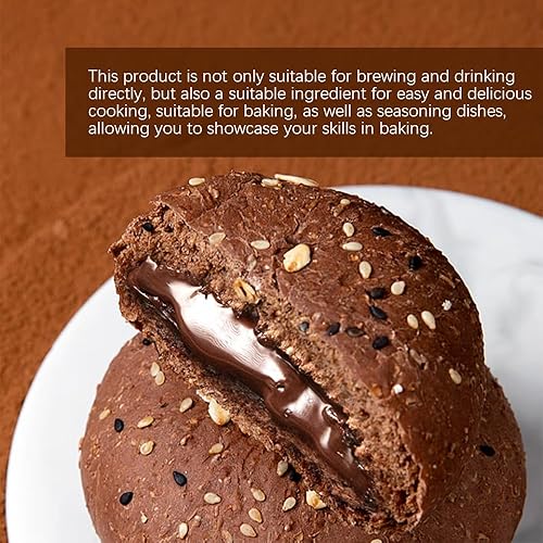 Miniatura 4 de SIJIYUNLI -Cacao en polvo 100g3.52oz Fácil de hacer deliciosos ingredientes adecuados para hornear, latte, batidos