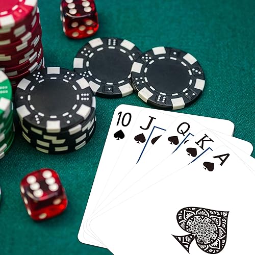 Miniatura 7 de Cartas de Juego Paquete de 2, Baraja de Cartas, Juego de Cartas de Póquer Estándar para Adultos, Fácil de Barajar Diseño Único Carta Divertida