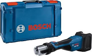 Bosch PRO 18V System Akku Presswerkzeug GPT 18V-32 (32 kN Kraft, Kunststoff-Fittings bis 110 mm, Metall-Fittings bis 54 mm, inkl. XL-BOXX)
